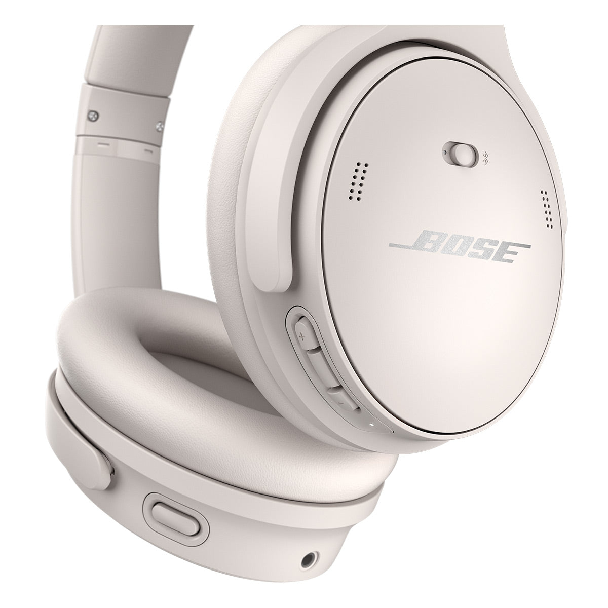 Bose QuietComfort 45 Wireless Noise Canceling Headphones (White) and Bose Smart Soundbar 900 with Dolby Atmos (Black)