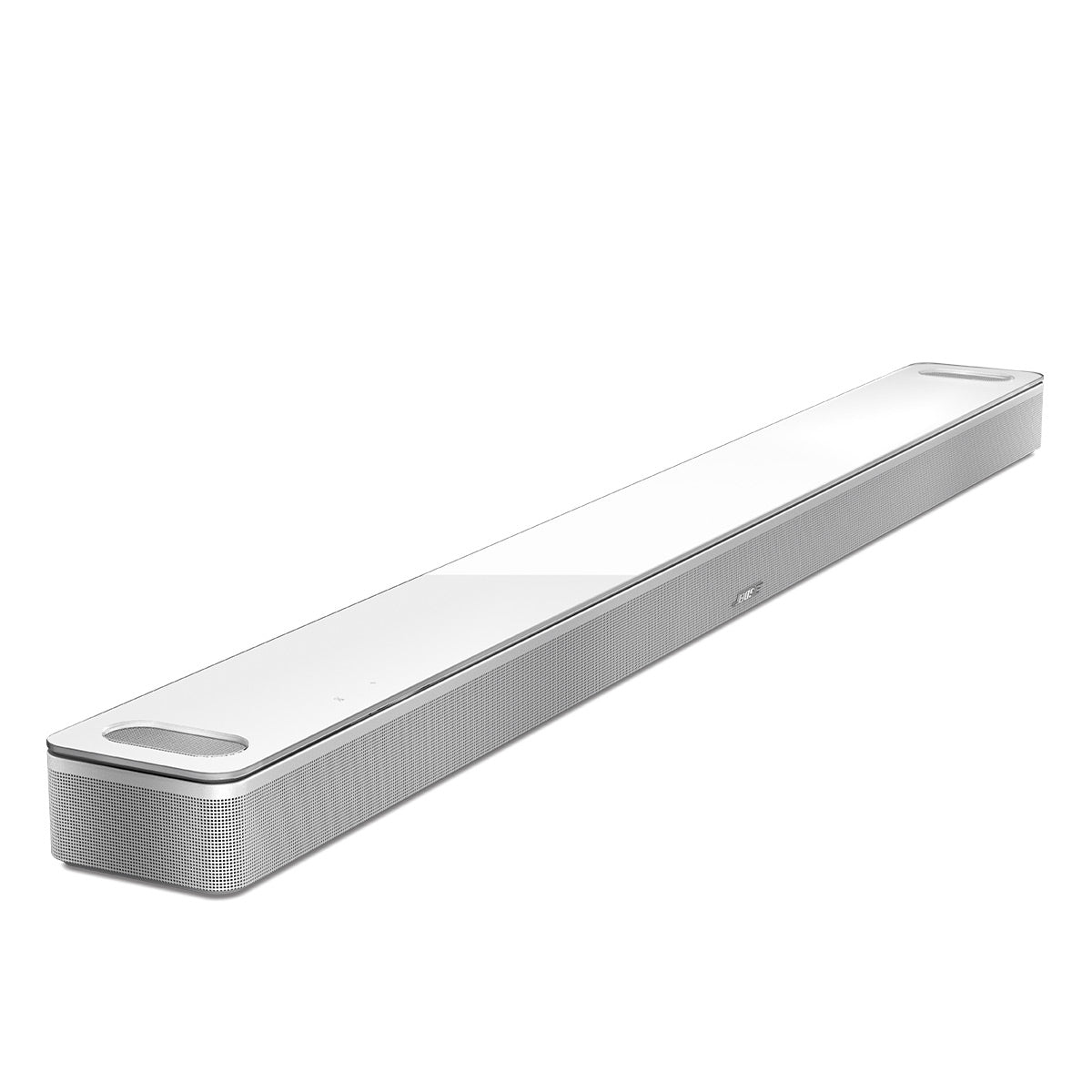Bose QuietComfort 45 Wireless Noise Canceling Headphones (White) and Bose Smart Soundbar 900 with Dolby Atmos (White)