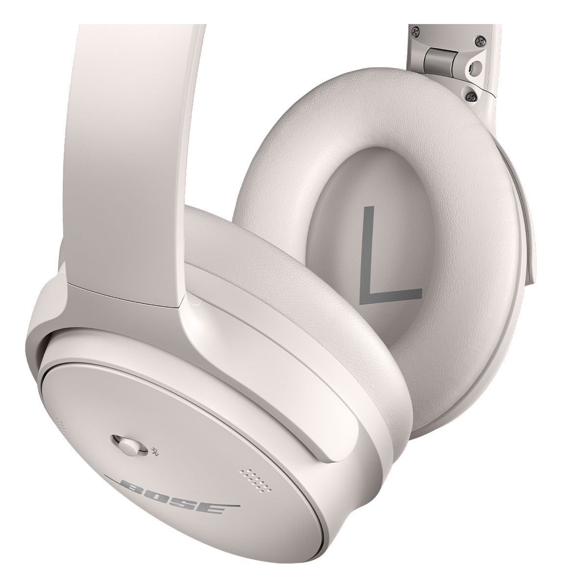 Bose QuietComfort 45 Wireless Noise Canceling Headphones (White) and Bose Smart Soundbar 900 with Dolby Atmos (White)