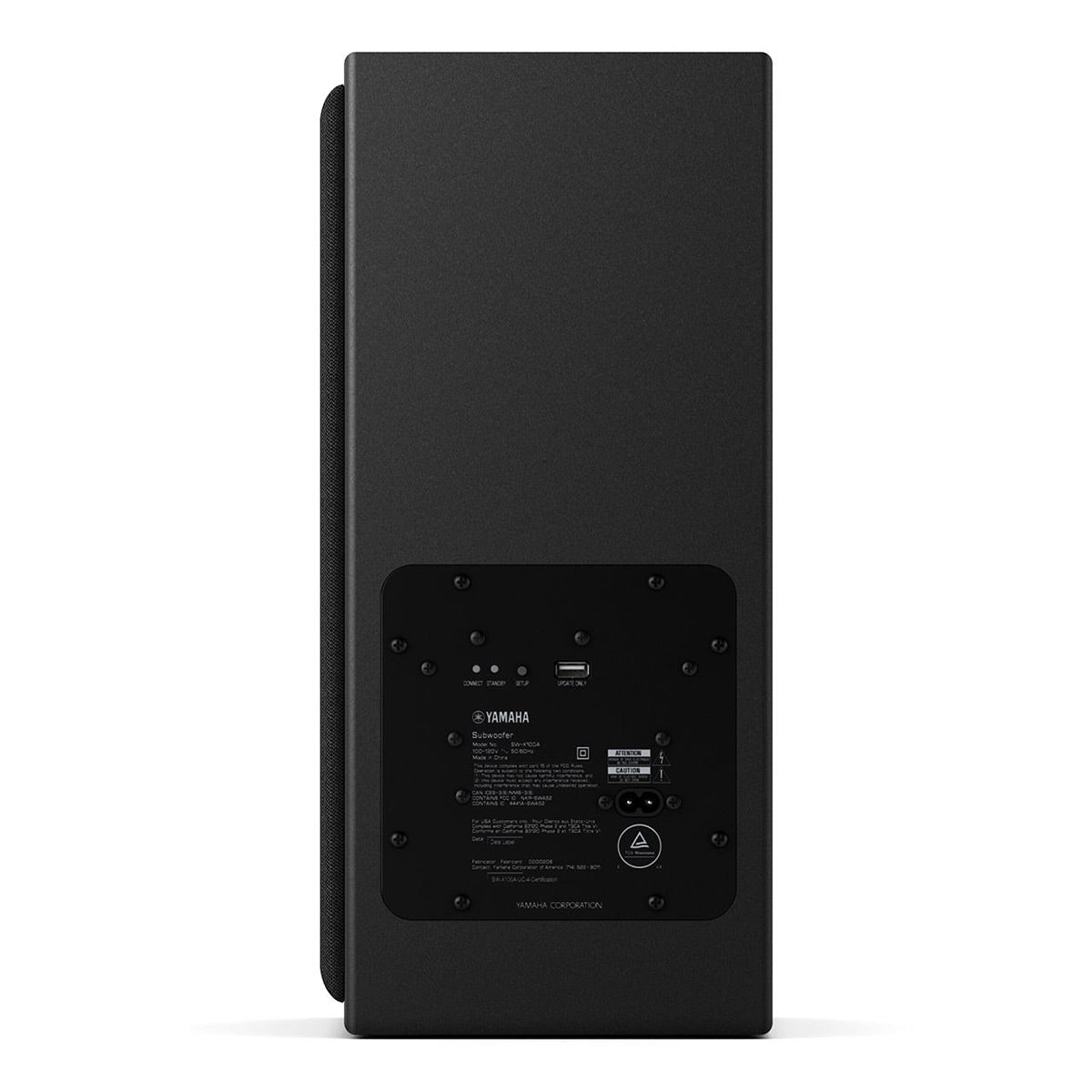 Yamaha SR-X40A True X Bar 40A Dolby Atmos Soundbar with SW-X100ABL True X Sub 100A Wireless Subwoofer