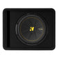 Kicker 50VCWC122 12" 2-Ohm CompC Subwoofer in Vented Enclosure