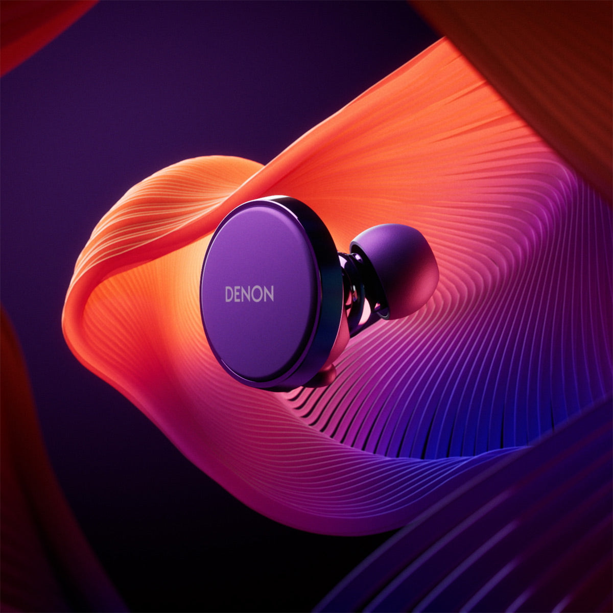 Denon PerL Pro True Wireless Earbuds with Active Noise Cancellation, Spatial Audio, and Adaptive Acoustic Technology