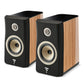 Focal Kanta No.1 2-Way Bookshelf Speaker - Pair (Walnut High Gloss & Black Mat)