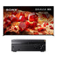 Sony XR85X93L BRAVIA XR 85" Class X93L Mini LED 4K HDR Google TV (2023) with STR-AZ1000ES 7.2 Channel 8K Home Theater AV Receiver