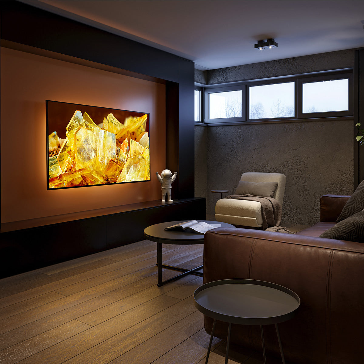 Sony XR85X90L 85" BRAVIA 4K HDR Full Array LED Smart TV with Google TV (2023) with STR-AZ1000ES 7.2 Channel 8K Home Theater AV Receiver