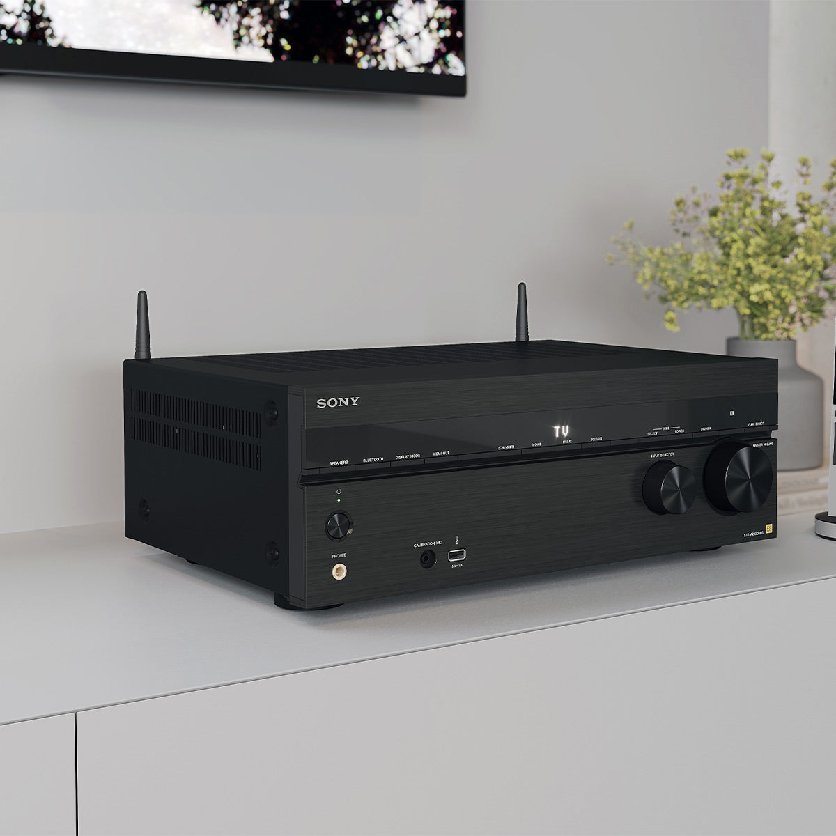 Sony XR85X90L 85" BRAVIA 4K HDR Full Array LED Smart TV with Google TV (2023) with STR-AZ1000ES 7.2 Channel 8K Home Theater AV Receiver