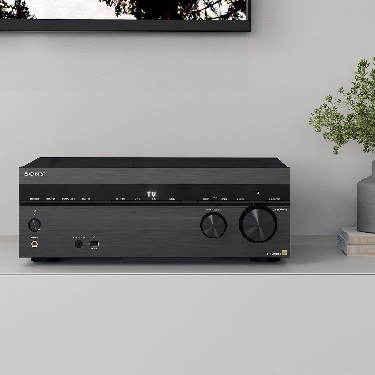 Sony XR85X90L 85" BRAVIA 4K HDR Full Array LED Smart TV with Google TV (2023) with STR-AZ1000ES 7.2 Channel 8K Home Theater AV Receiver