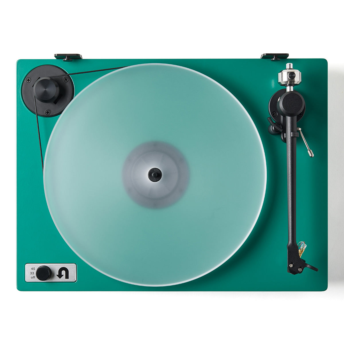 U-Turn Audio Orbit 2 Special Turntable with Built-In Preamp and Ortofon 2M Red Cartridge (Green)