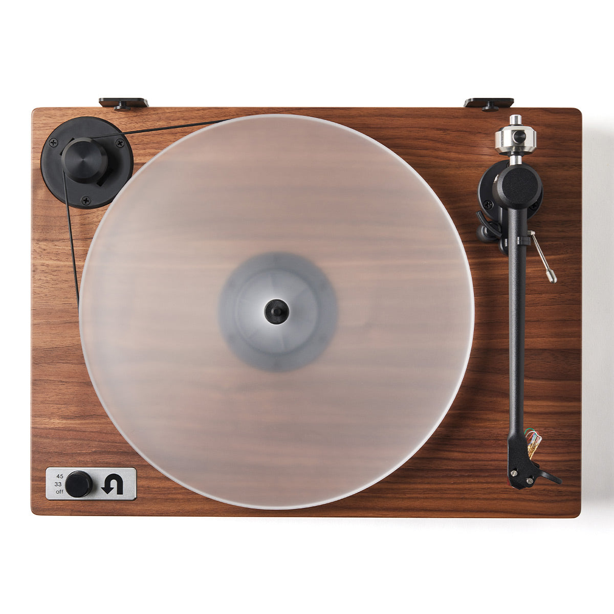 U-Turn Audio Orbit 2 Special Turntable with Built-In Preamp and Ortofon 2M Red Cartridge (Walnut)