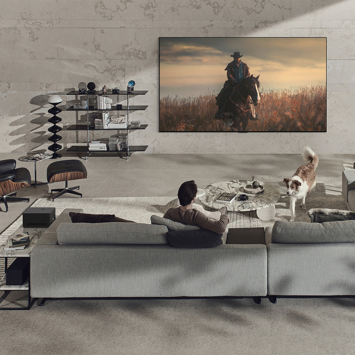 LG OLED83M3PUA 83" 4K UHD OLED Smart evo TV with A9 Gen 6 Intelligent Processor and Wireless Zero Connect Technology (2023)
