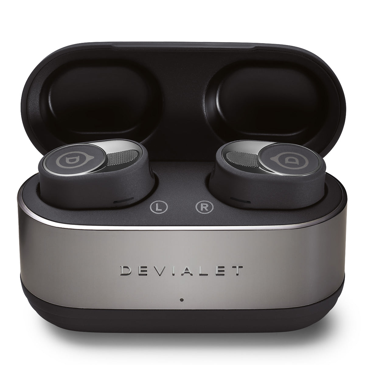 Devialet Gemini II True Wireless Bluetooth Earbuds with Adaptive Noise Cancellation and IPX4 Water Resistance (Matte Black)