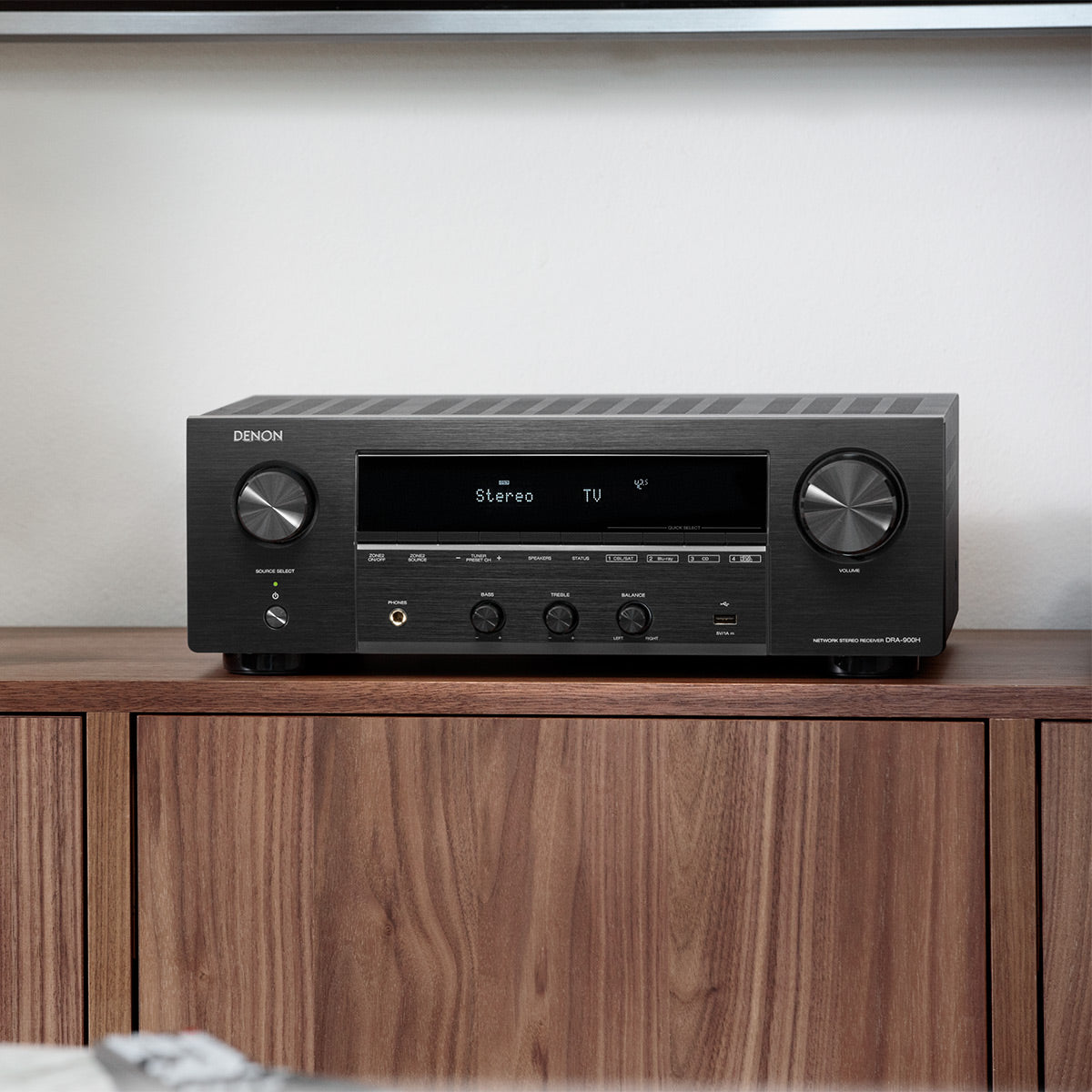 Denon DRA-900H 2 Denon DRA-900H 2.1 Channel 8K Stereo AV Receiver with HEOS Built-In | World Wide Stereo