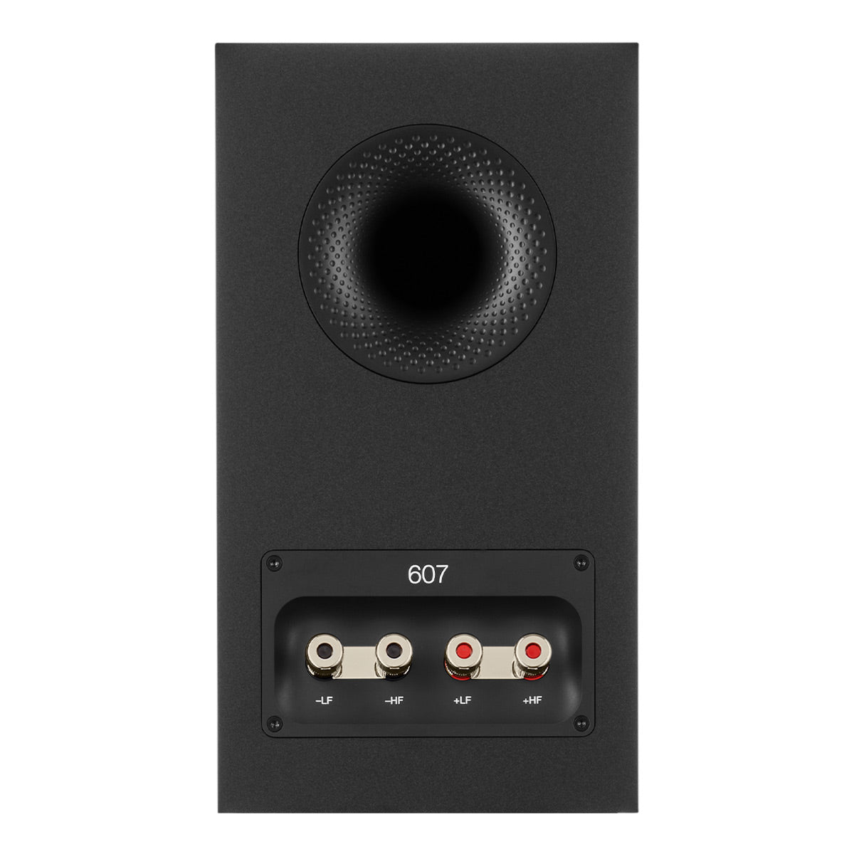 Bowers & Wilkins 607 S3 2-Way Bookshelf Speaker with 5" Continuum Cone Driver - Pair (Black)