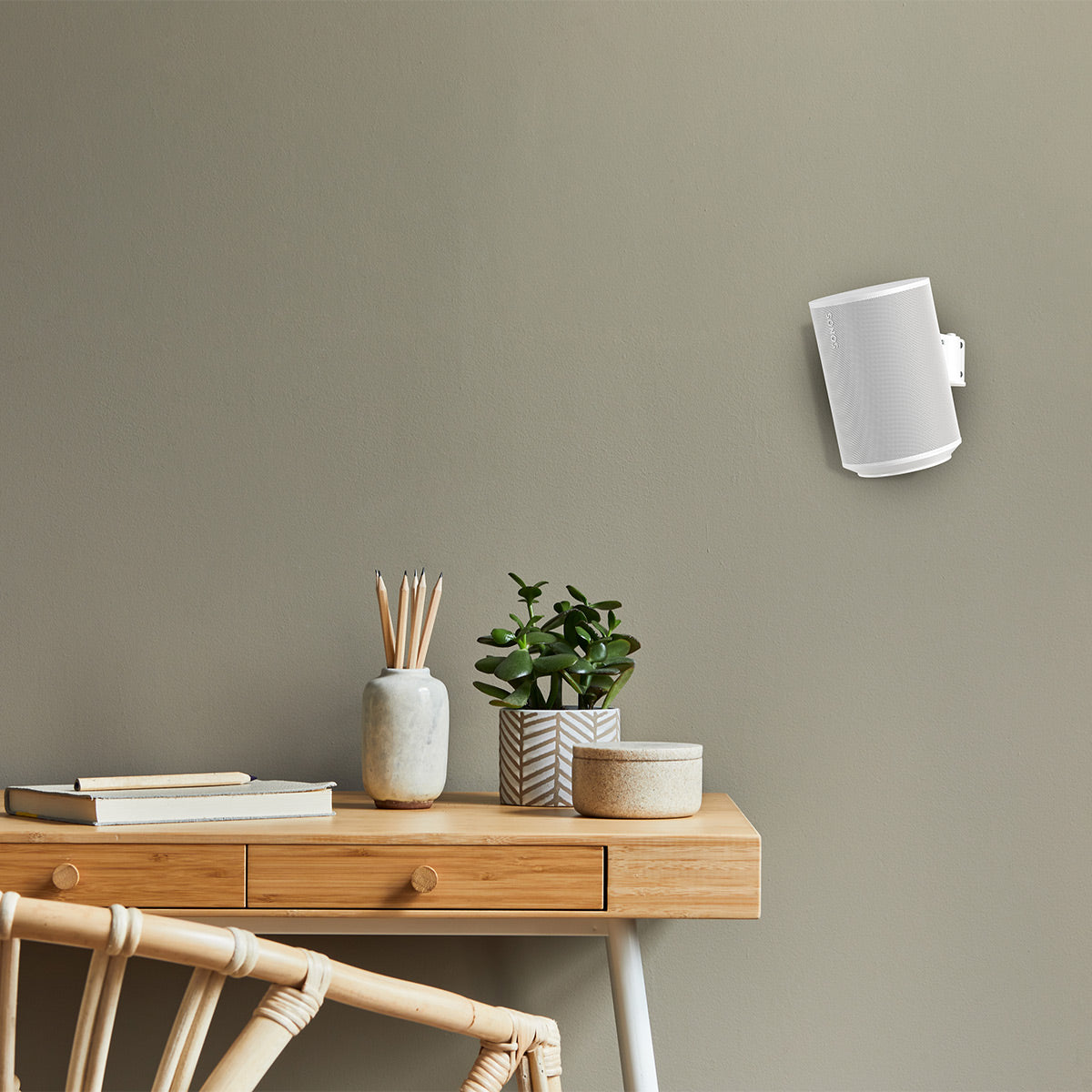 Mountson Wall Mount for Sonos Era 100 - Each (White)