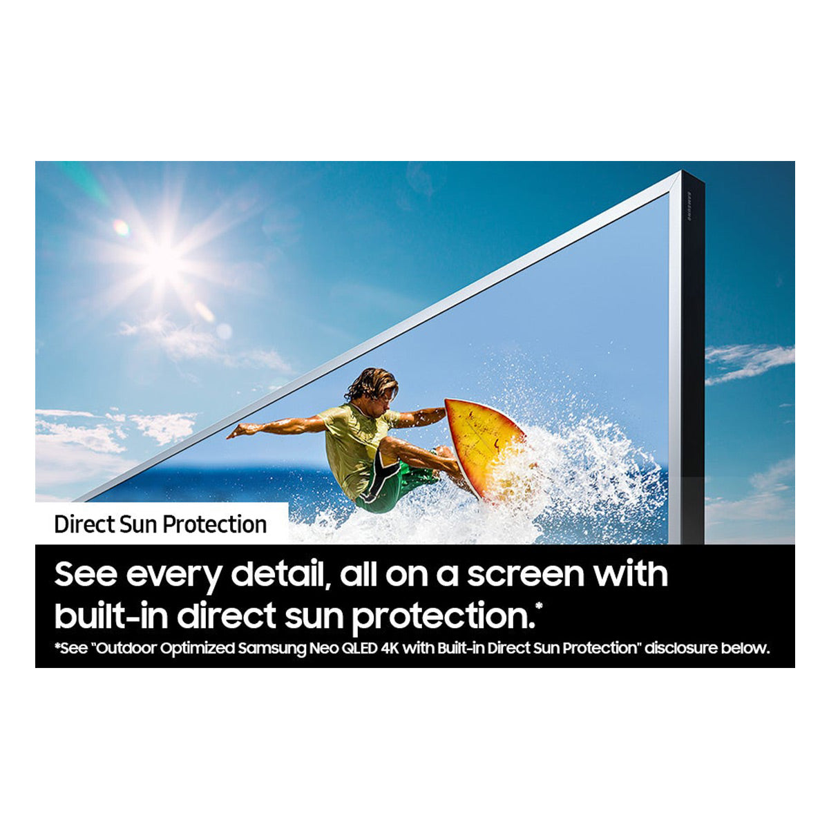 Samsung QN85LST9CA 85" The Terrace Full Sun Outdoor QLED 4K Smart TV