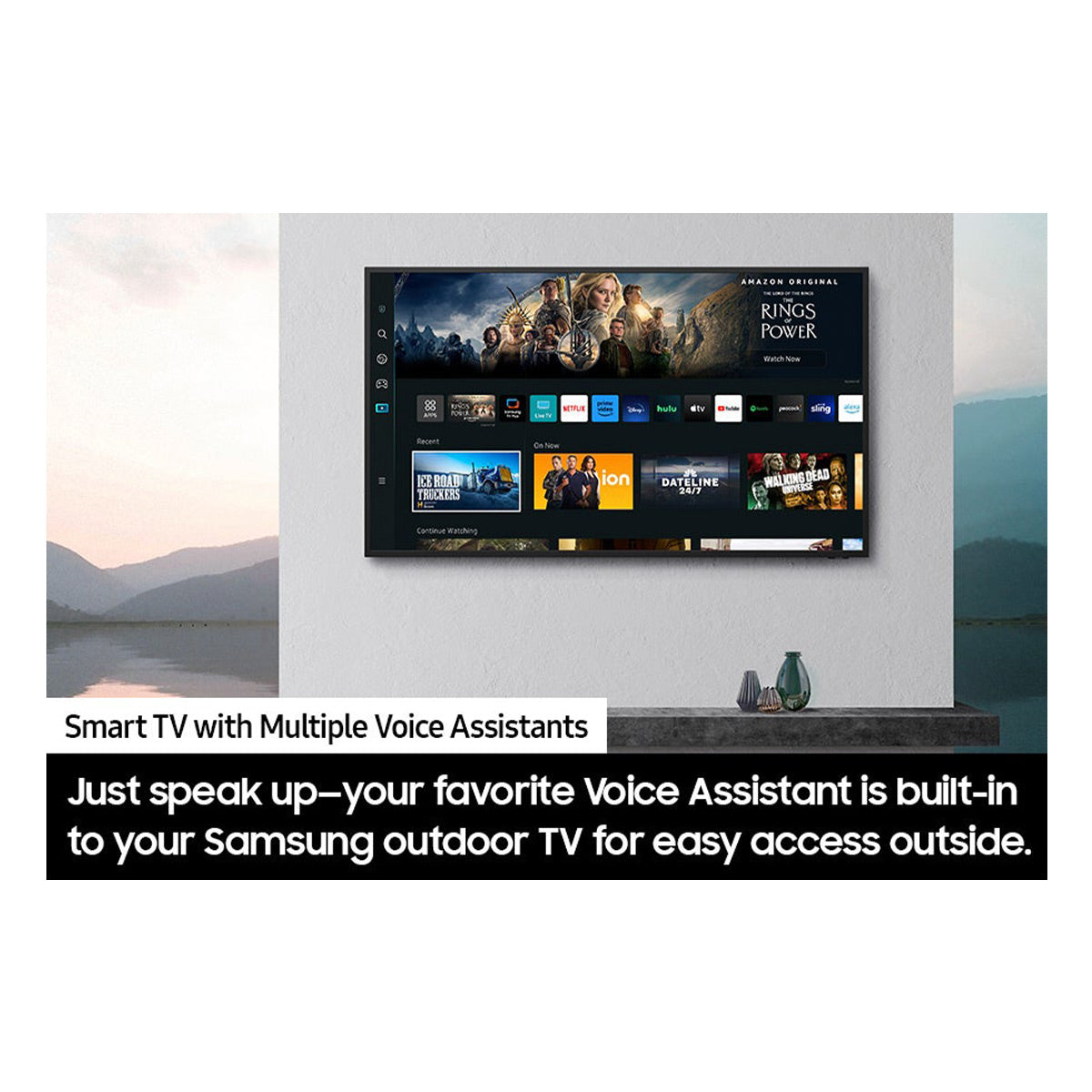 Samsung QN85LST9CA 85" The Terrace Full Sun Outdoor QLED 4K Smart TV