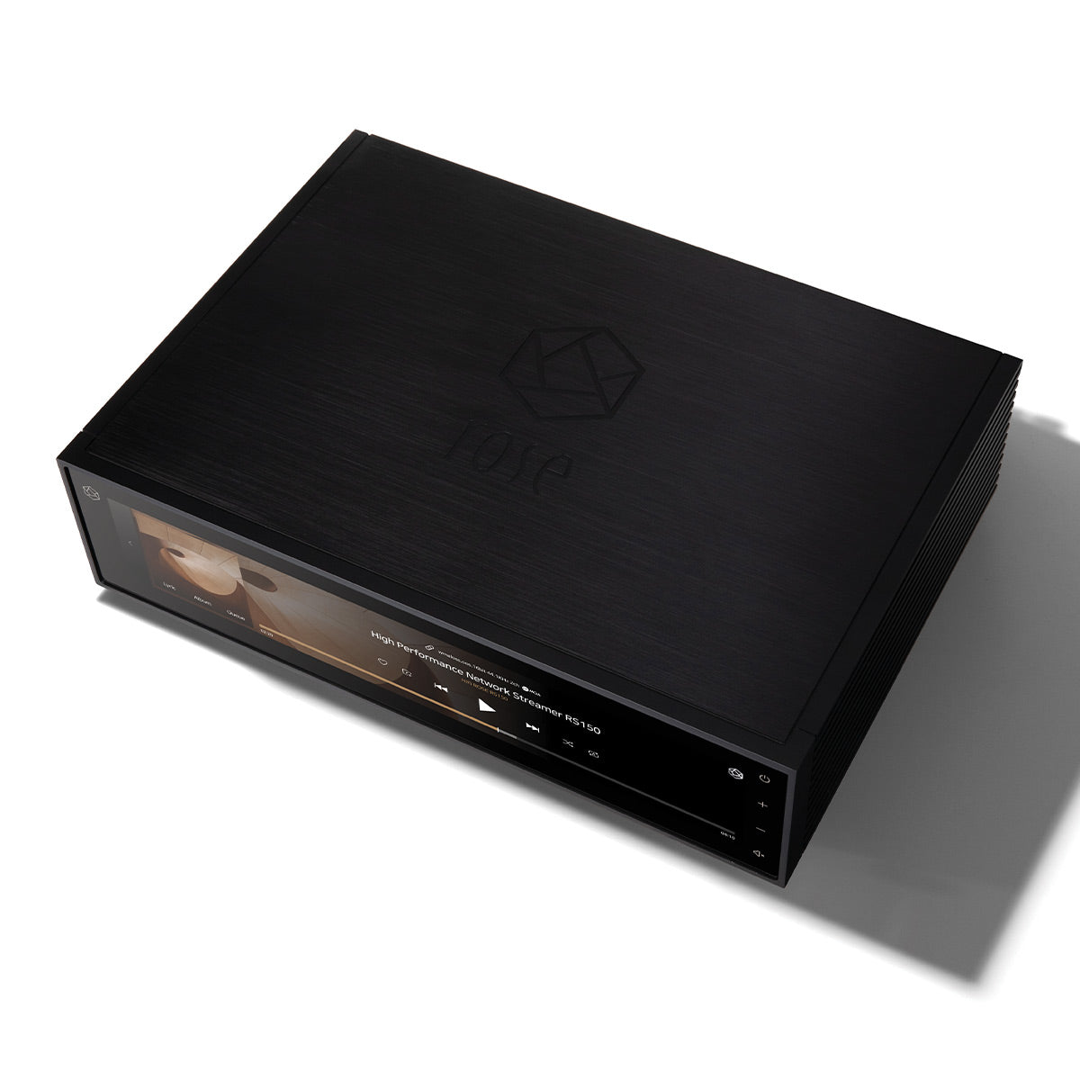 HiFi Rose RS150B High-Performance Network Streamer with Built-In ESS Sabre DAC (Black) with RSA780 Reference CD Drive and Ripper