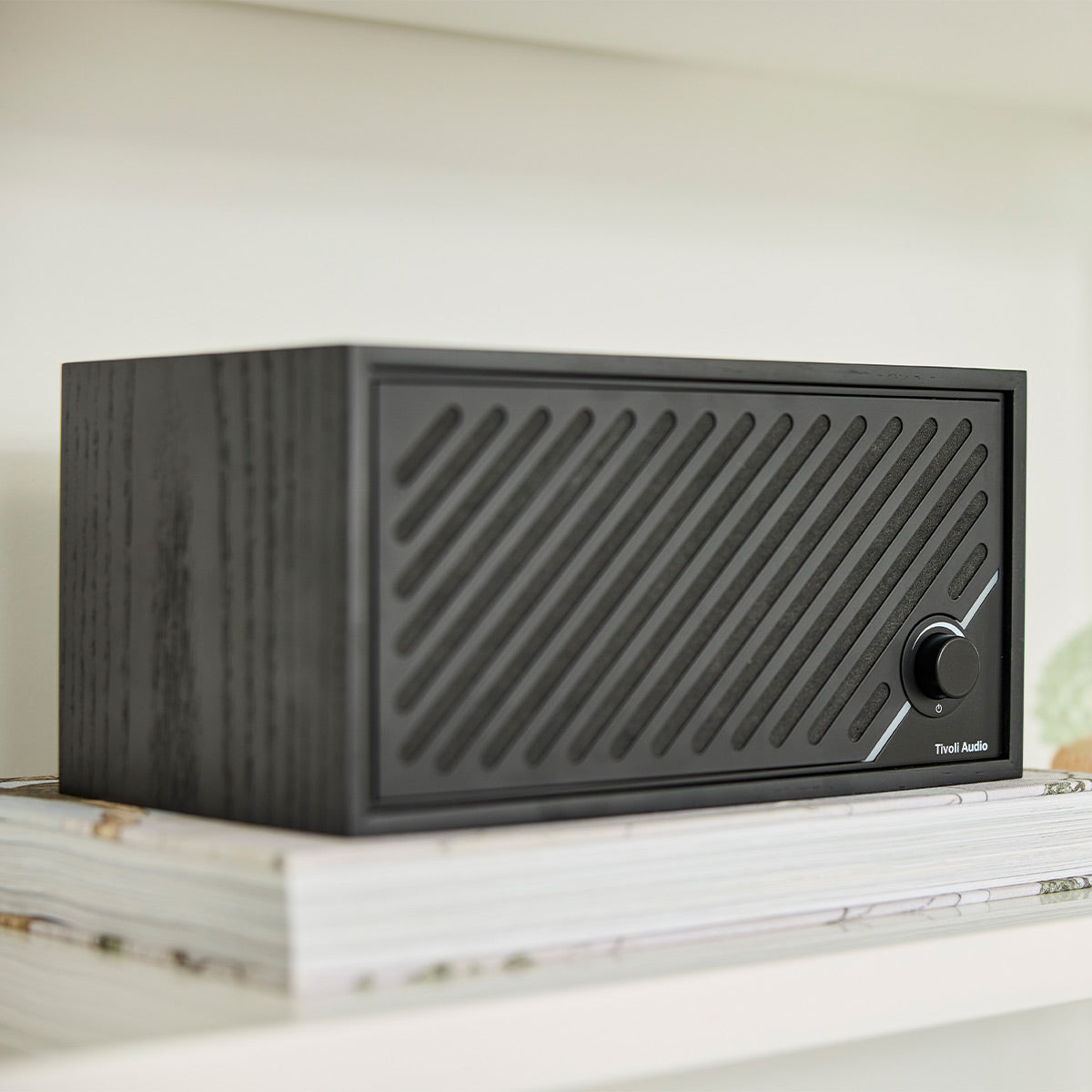 Tivoli Audio Model Two Digital Bluetooth Speaker with Built-In Airplay2, Chromecast, and Wi-Fi (Black/Black)