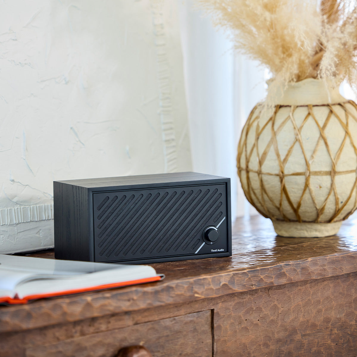 Tivoli Audio Model Two Digital Bluetooth Speaker with Built-In Airplay2, Chromecast, and Wi-Fi (Black/Black)