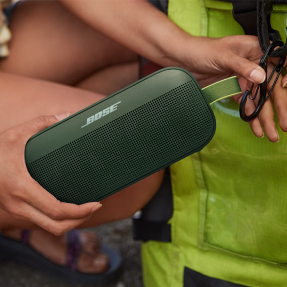 Bose SoundLink Flex Bluetooth Portable Speaker (Cypress Green) | World Wide  Stereo