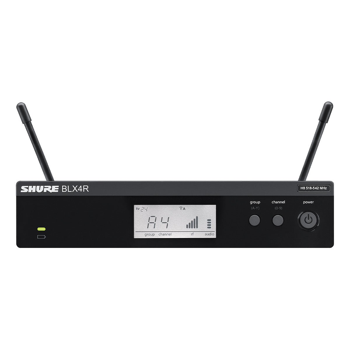 Shure BLX24R/SM58-H10 Wireless Rack-Mount Vocal System with SM58 Handheld Microphone (H10 Frequency)