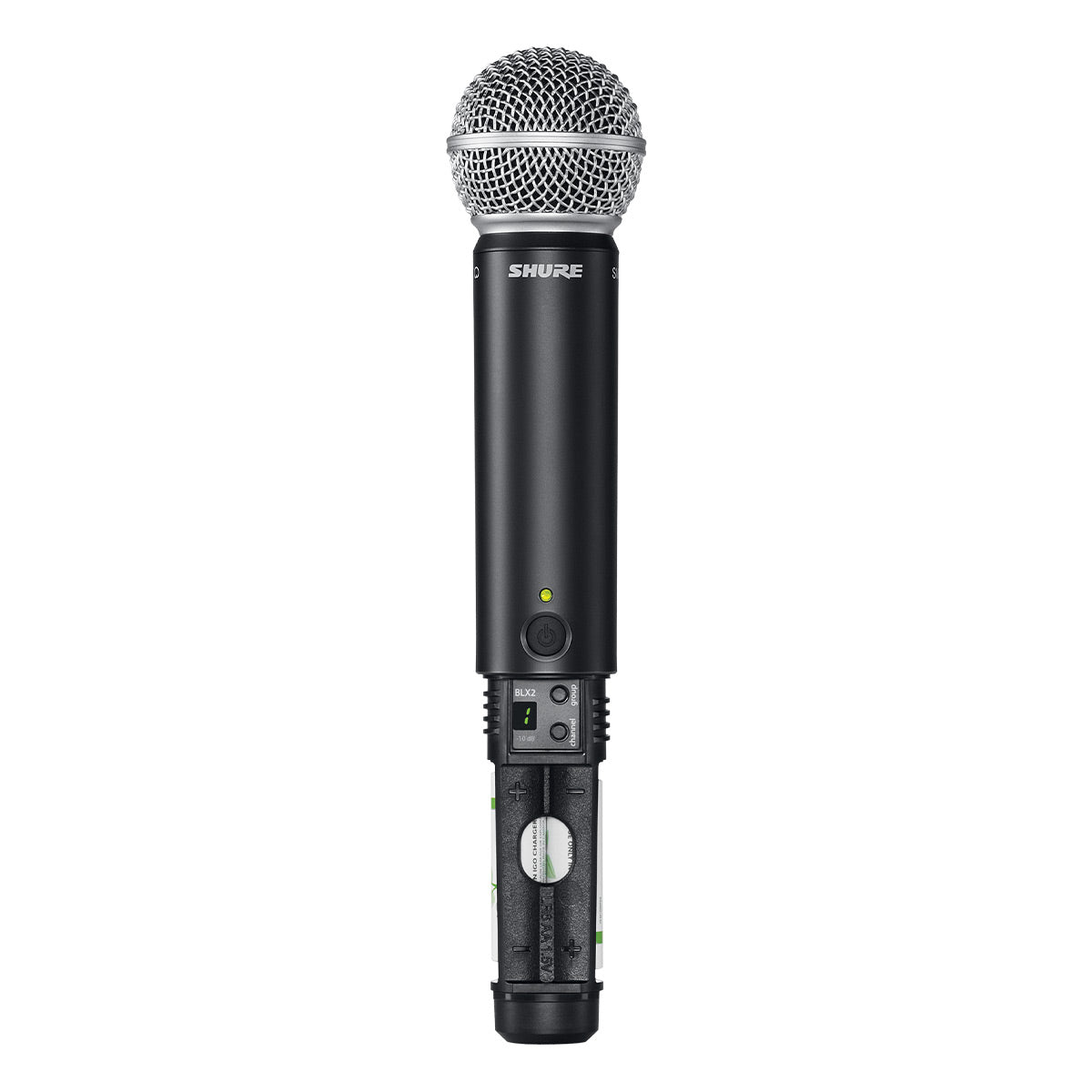 Shure BLX24R/SM58-H10 Wireless Rack-Mount Vocal System with SM58 Handheld Microphone (H10 Frequency)