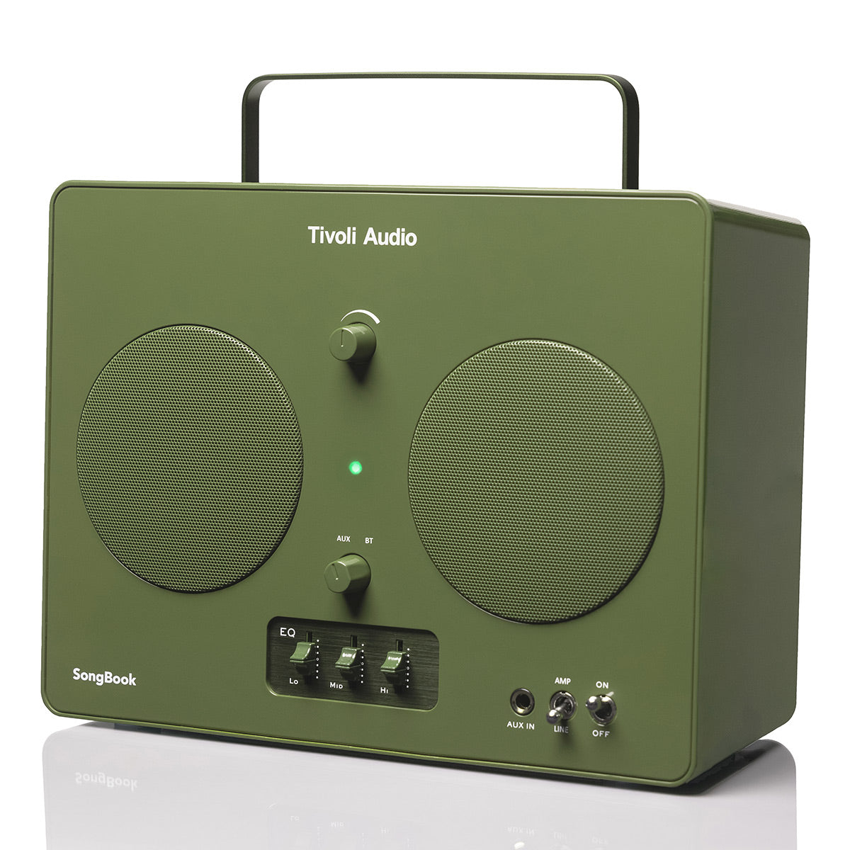 Tivoli Audio Songbook Bluetooth Speaker with Built-In Pre-Amp and Carrying Handle (Green)