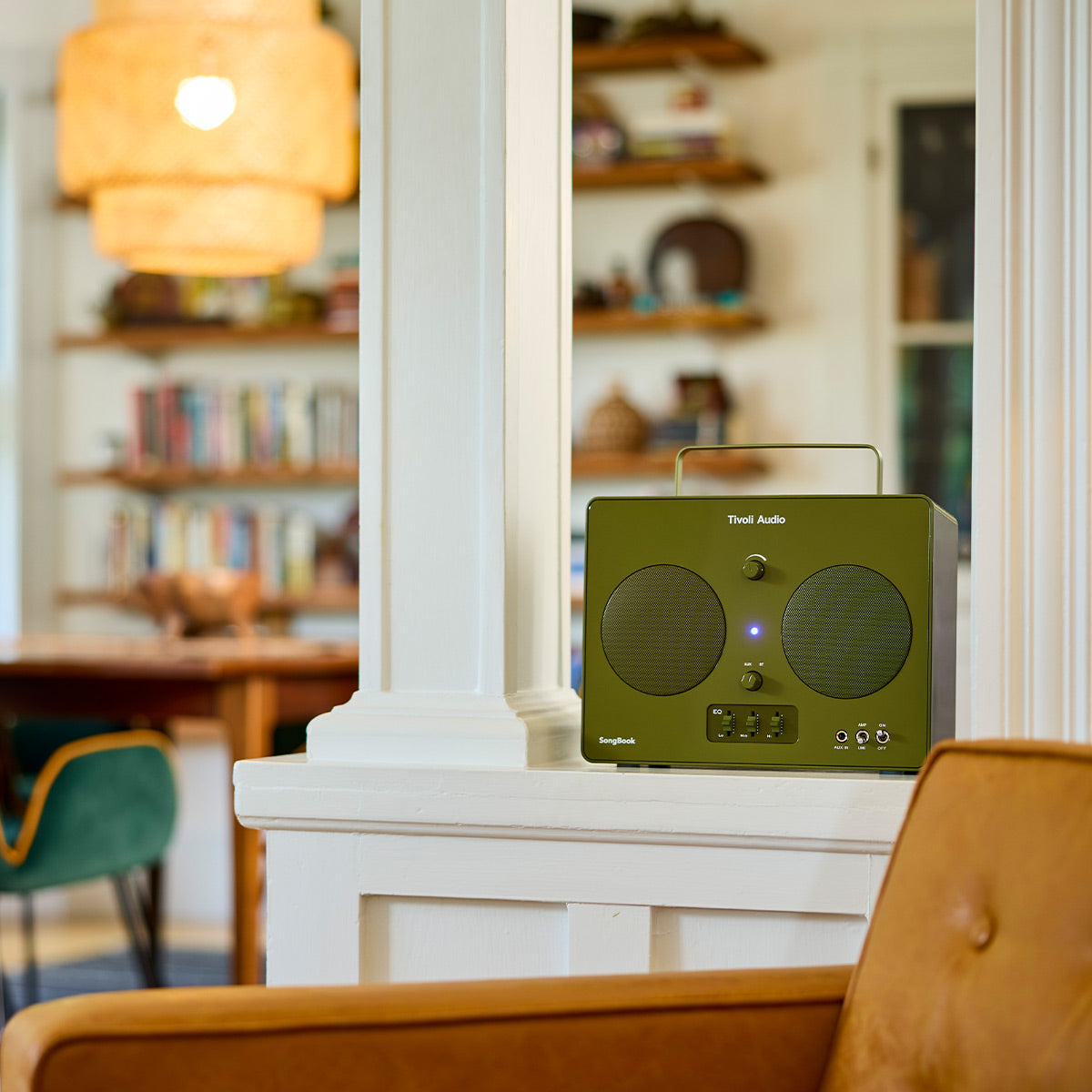 Tivoli Audio Songbook Bluetooth Speaker with Built-In Pre-Amp and Carrying Handle (Green)