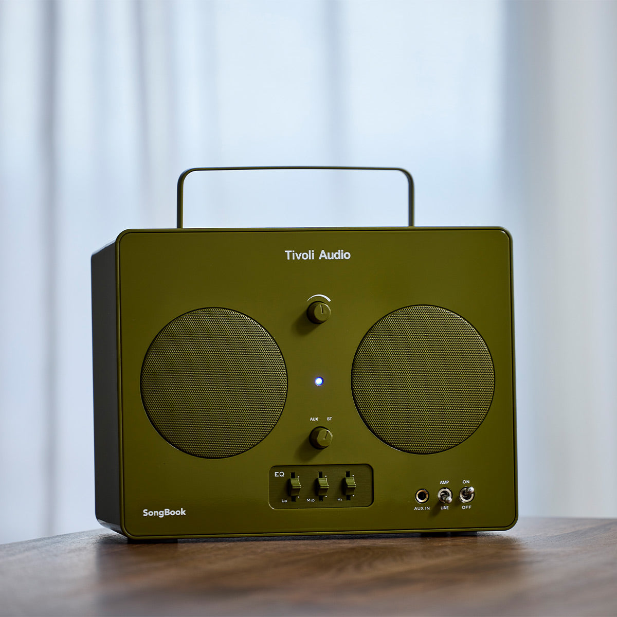 Tivoli Audio Songbook Bluetooth Speaker with Built-In Pre-Amp and Carrying Handle (Green)