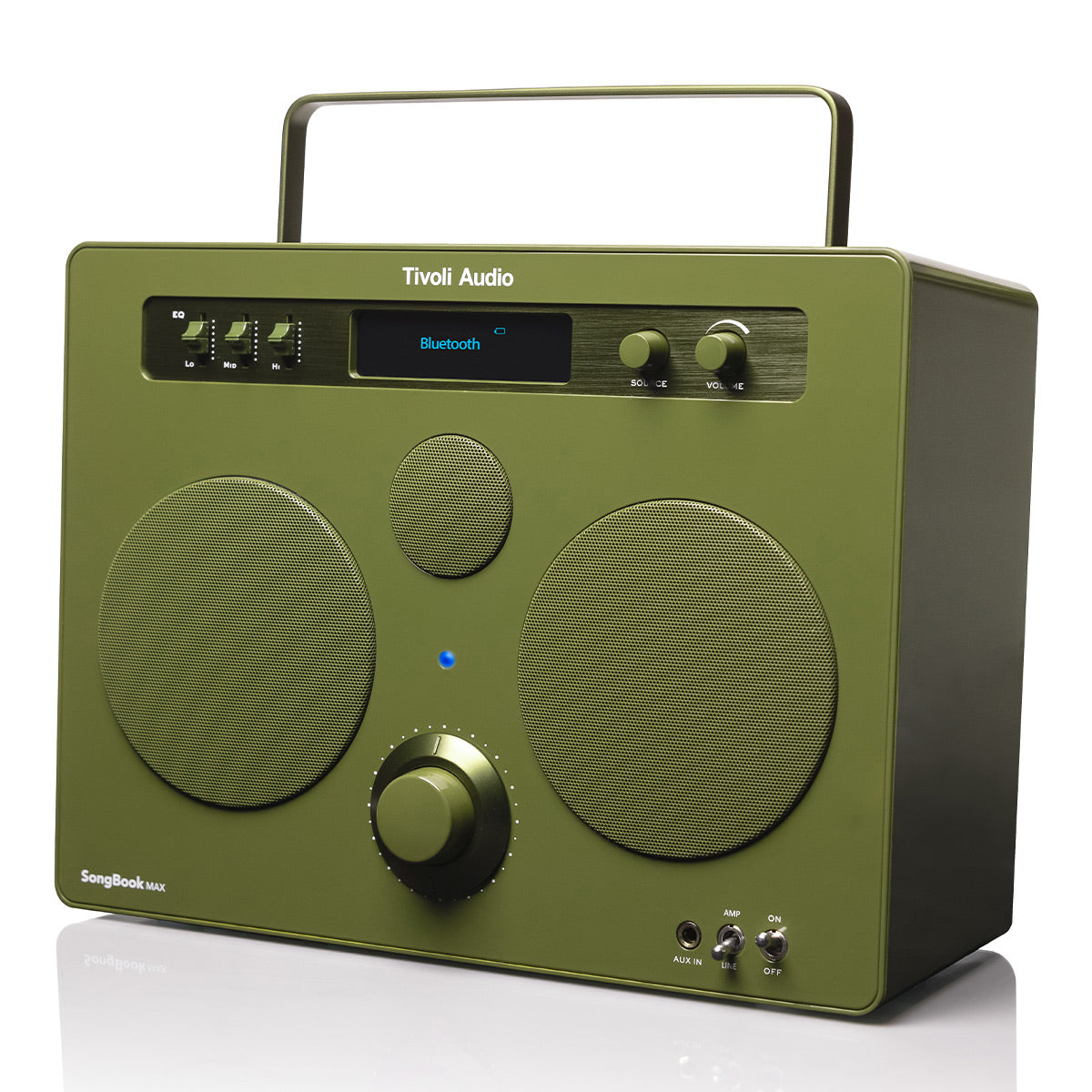 Tivoli Audio Songbook MAX Bluetooth Speaker with Built-In Pre-Amp and Carrying Handle (Green)