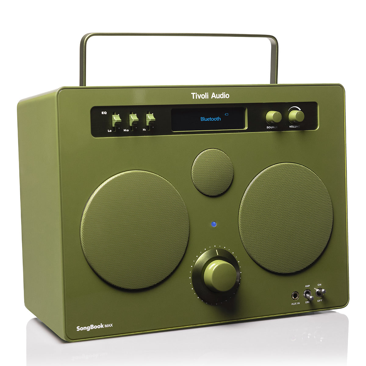 Tivoli Audio Songbook MAX Bluetooth Speaker with Built-In Pre-Amp and Carrying Handle (Green)