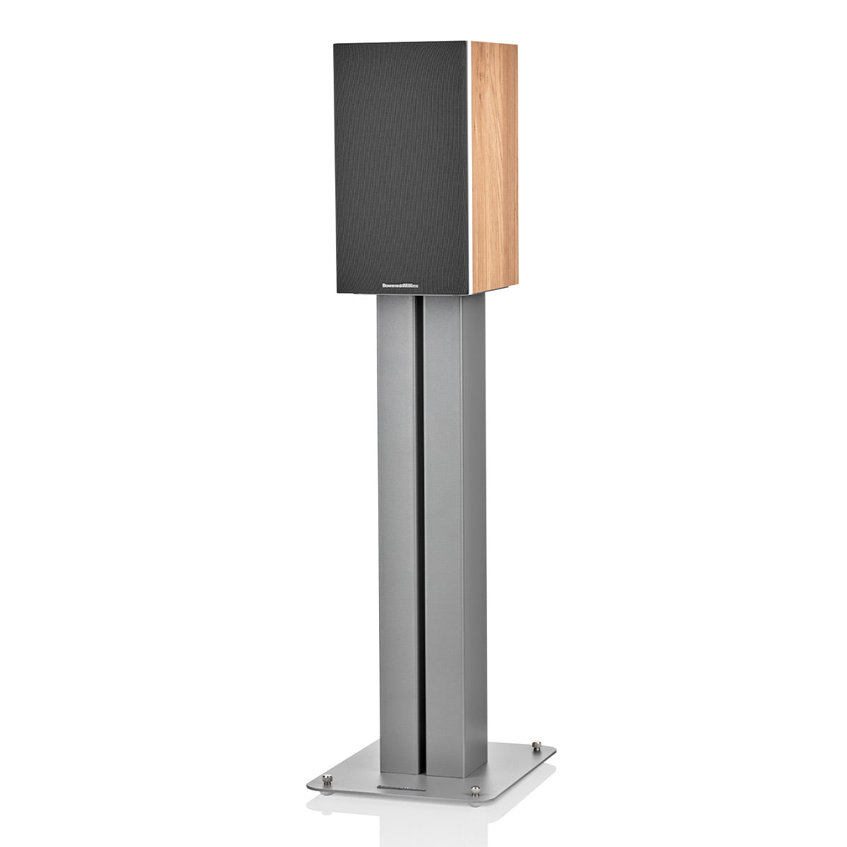 Bowers & Wilkins FS-600 Floor Stands for S3 600 Series Bookshelf Speakers - Pair (Silver)