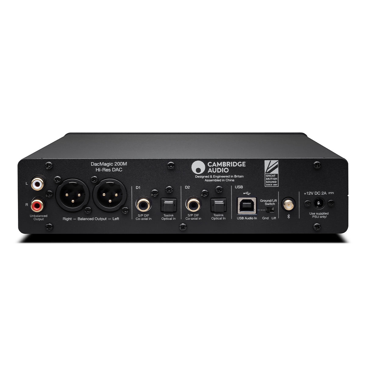 Cambridge Audio DacMagic 200M Digital-to-Audio Converter and Preamplifier with Bluetooth aptX (Limited Edition Black)