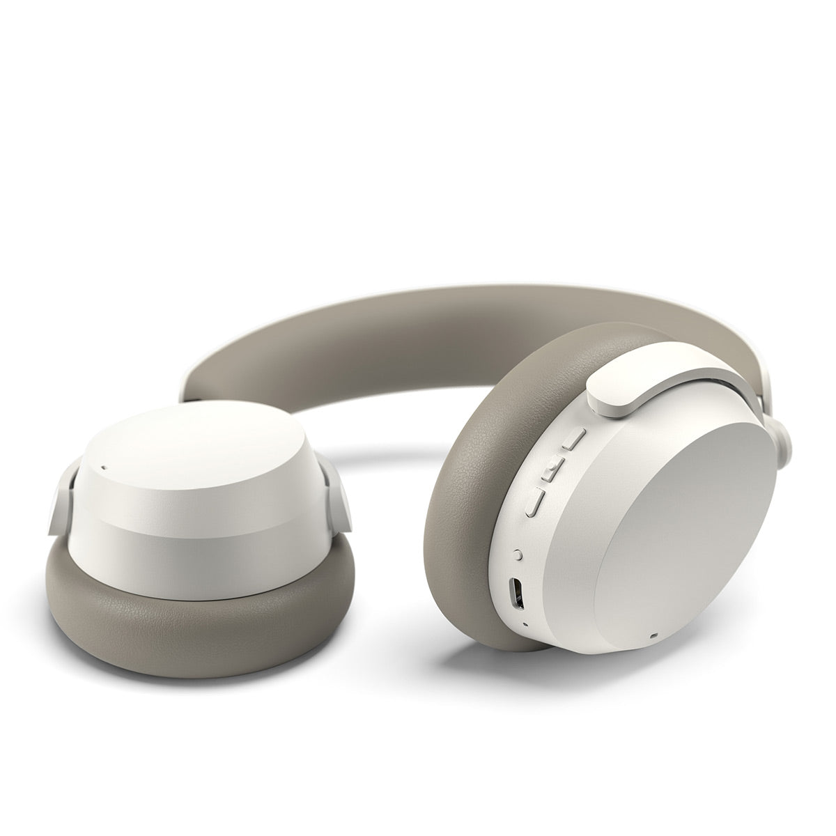 Sennheiser Accentum Wireless Bluetooth Headphones with AptX HD & Hybrid Active Noise Cancellation (White)