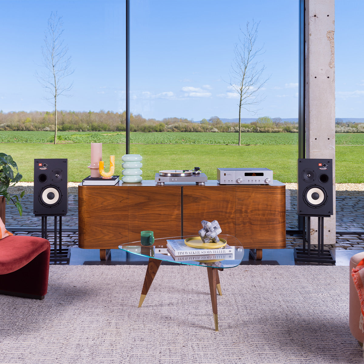 JBL SA550 Classic Integrated Stereo Amplifier with Bluetooth AptX