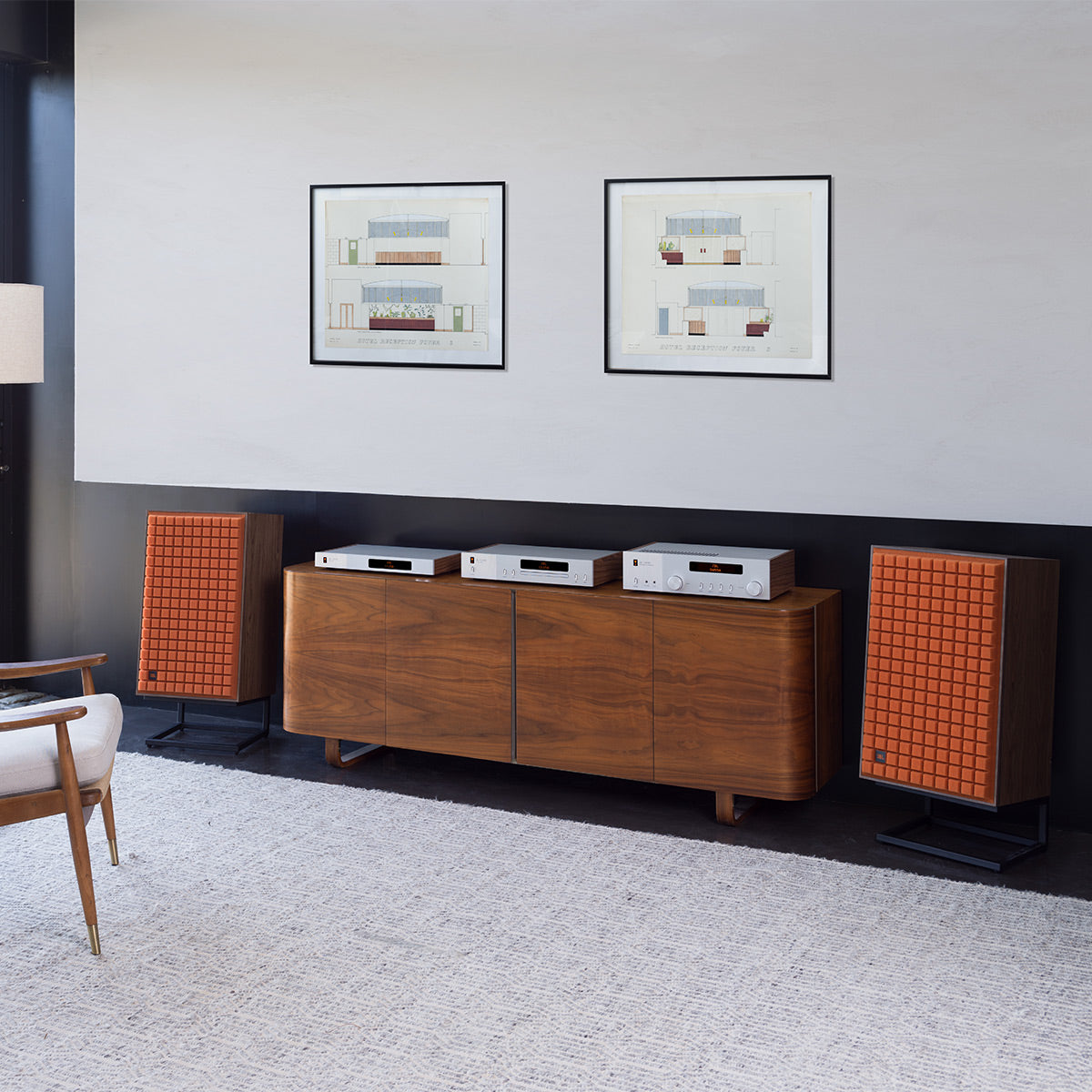 JBL SA550 Classic Integrated Stereo Amplifier with Bluetooth AptX