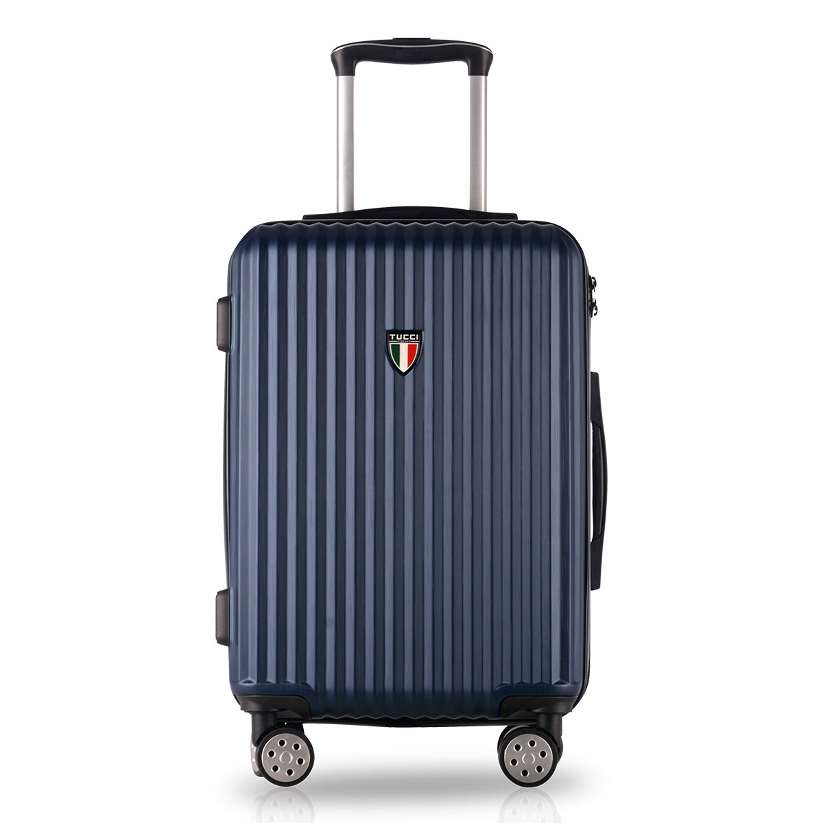 TUCCI Banda 3-Piece ABS Hardside Luggage Set (Dark Blue)