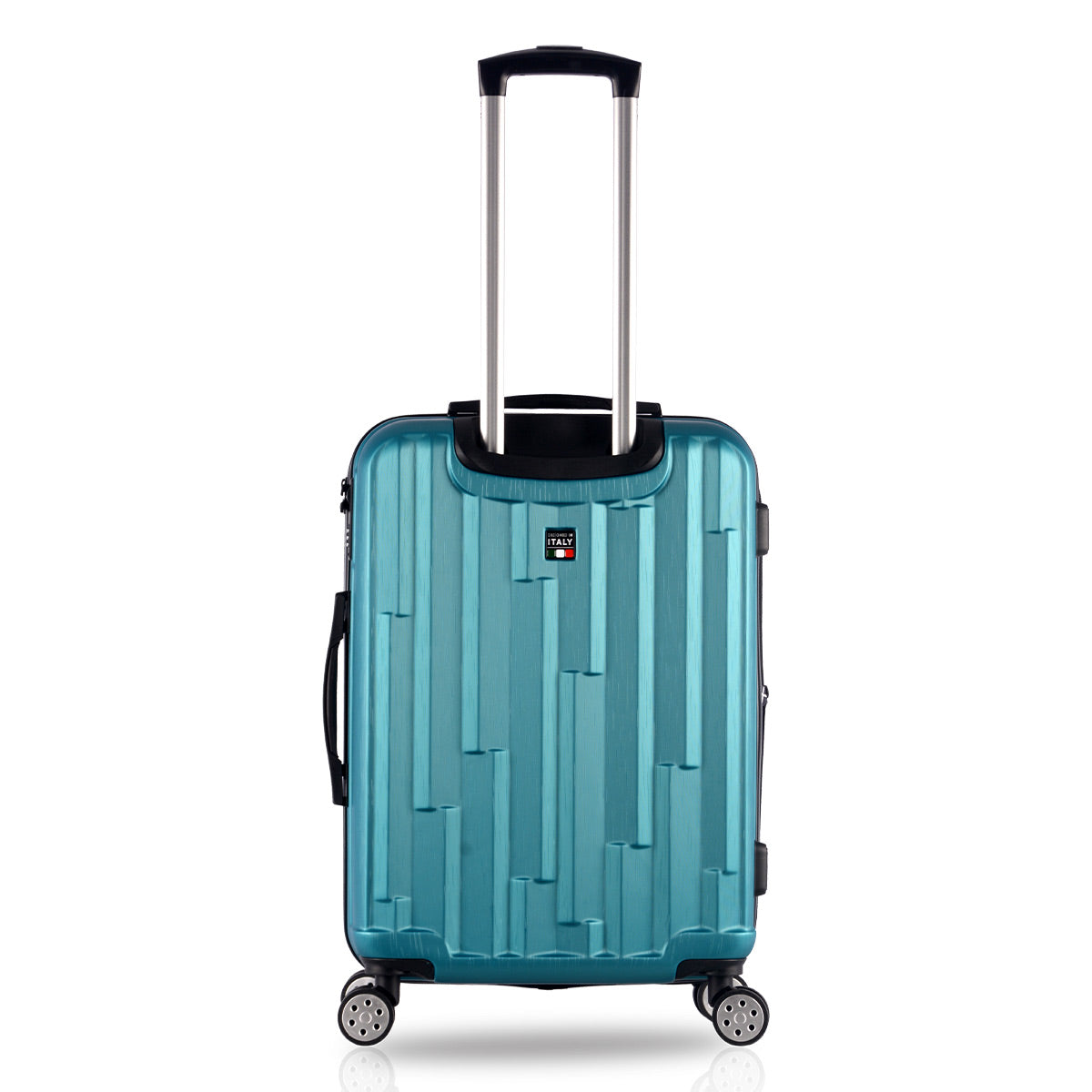 TUCCI Riflettore 3-Piece ABS Hardside Luggage Set (Teal)