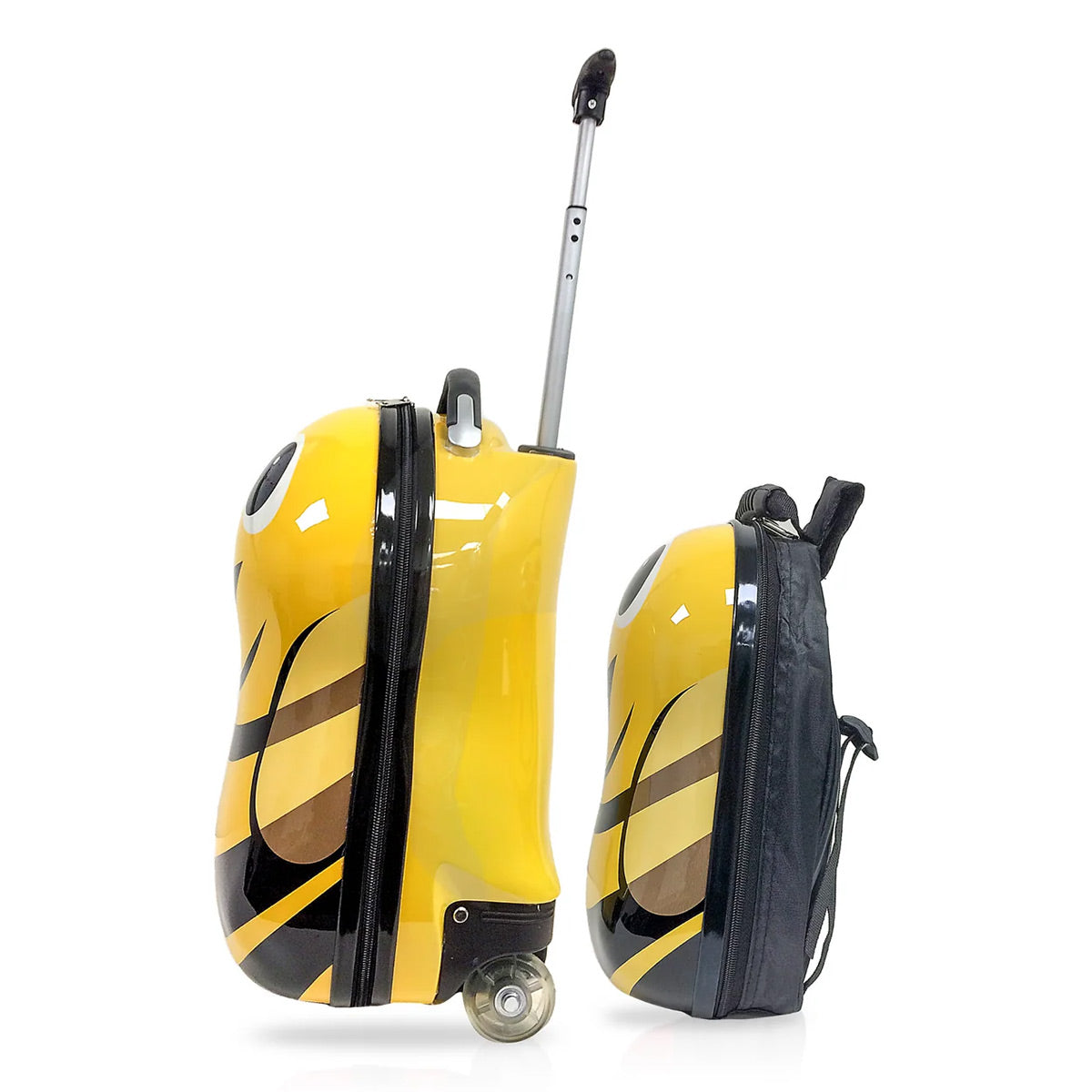 TUCCI BusyBee 2-Piece ABS Hardside Kids' Luggage Set with Backpack