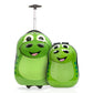 TUCCI Dinosourous 2pc Kids' Hardside Carry On Luggage Set with 16" Suitcase & 13" Backpack