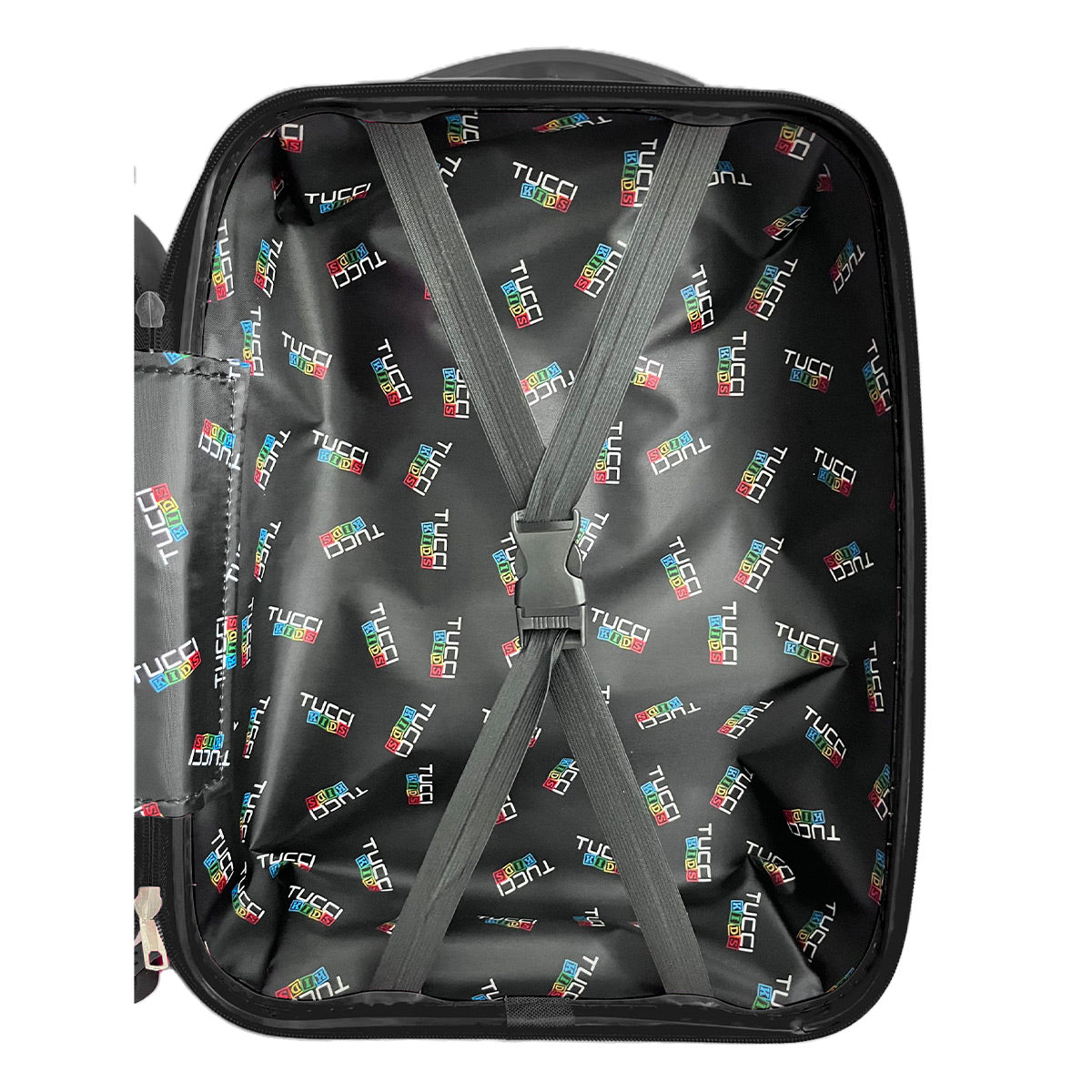 TUCCI Baby Dino Kids' ABS Hardside 3D Suitcase