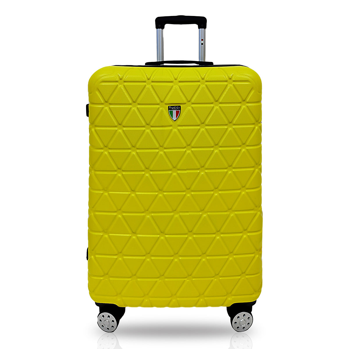TUCCI Tessere 3-Piece ABS Hardside Luggage Set (Yellow)
