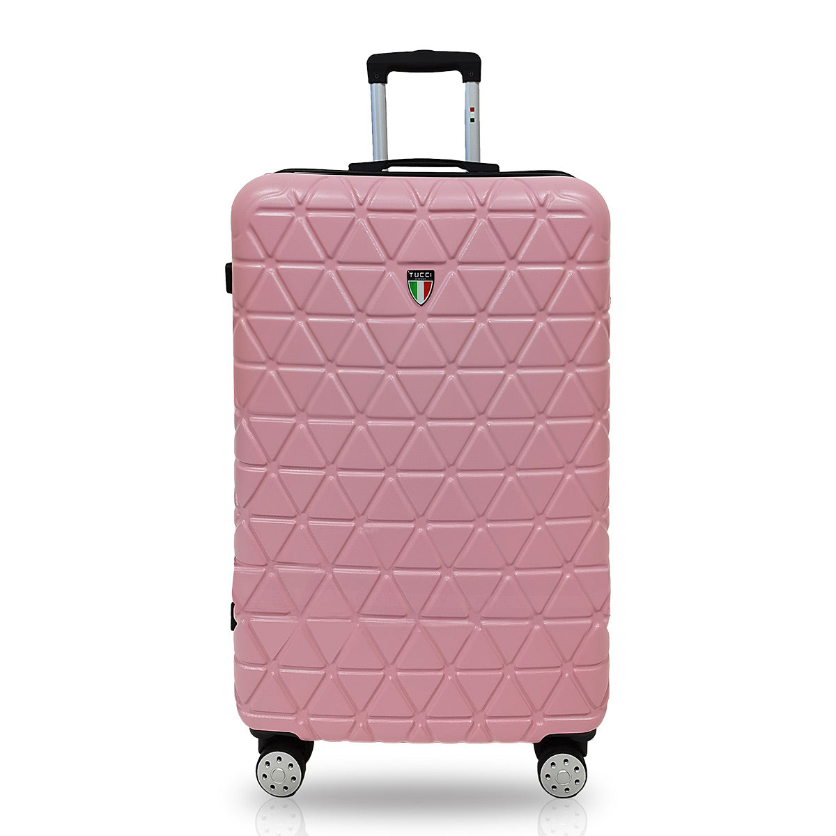 TUCCI Tessere 3-Piece ABS Hardside Luggage Set (Light Pink)