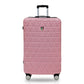 TUCCI Tessere 3-Piece ABS Hardside Luggage Set (Light Pink)