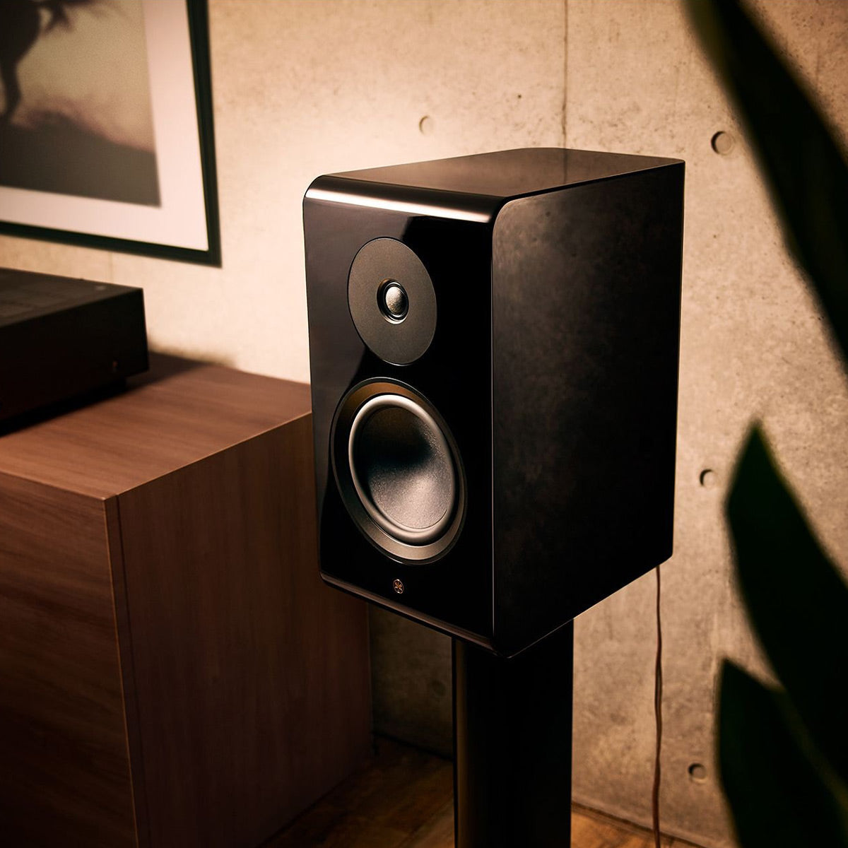 Yamaha NS-800A 2-Way Bookshelf Speaker - Each (Piano Black)