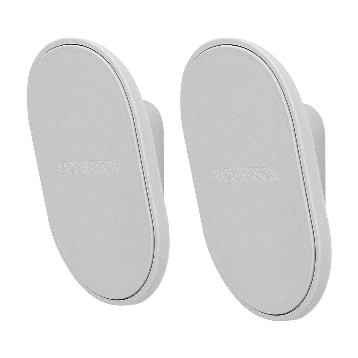 Mountson Premium Indoor & Outdoor Wall Mount Bracket for Sonos Move and Move 2 - Pair (White)