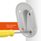 Mountson Premium Indoor & Outdoor Wall Mount Bracket for Sonos Move and Move 2 - Pair (White)