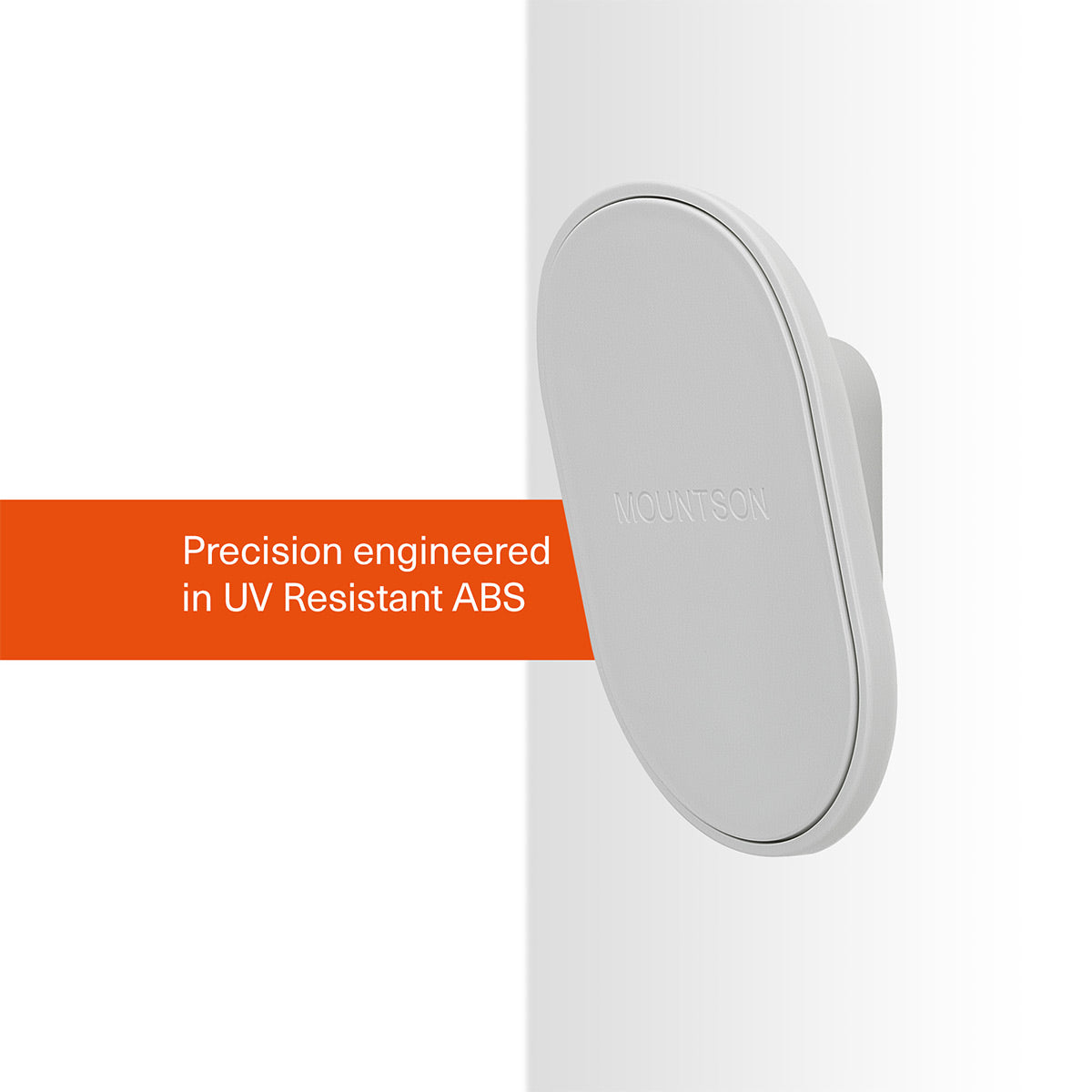 Mountson Premium Indoor & Outdoor Wall Mount Bracket for Sonos Move and Move 2 - Pair (White)