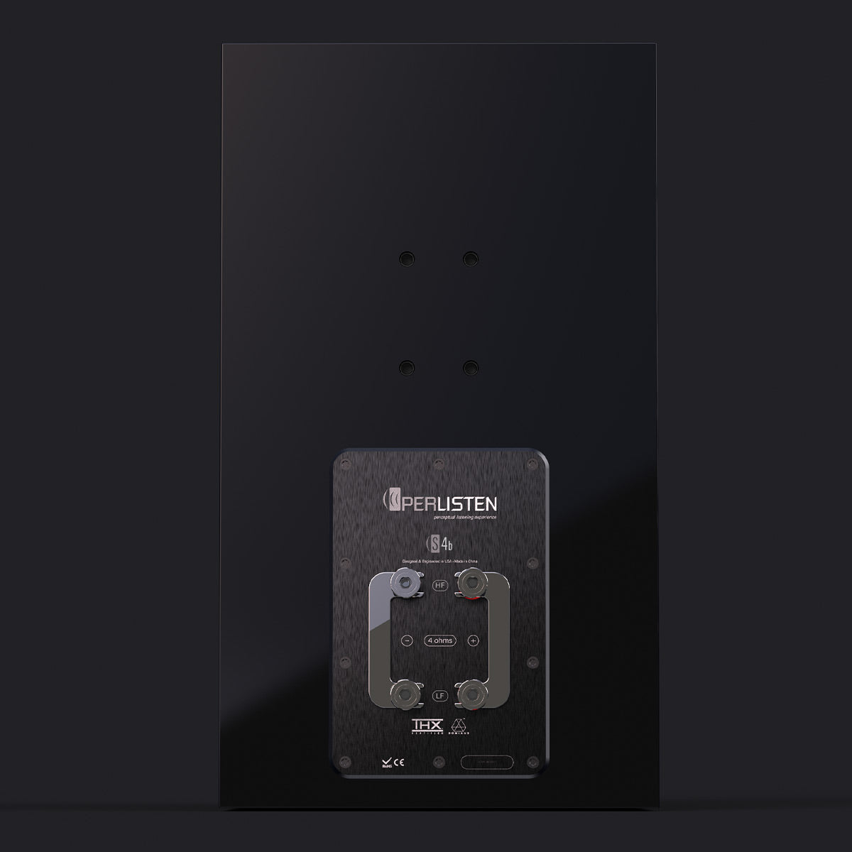 Perlisten Audio S4b Bookshelf Speaker - Each (Piano Black)