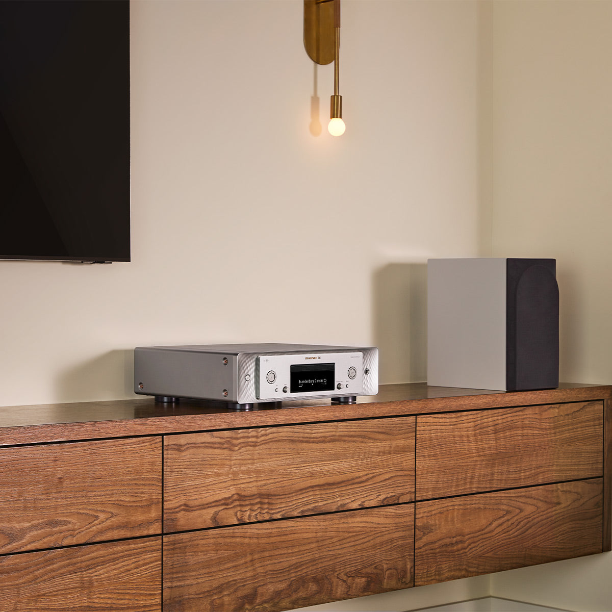 Marantz CD 50n High-Resolution Network Digital Audio and CD Player (Silver)